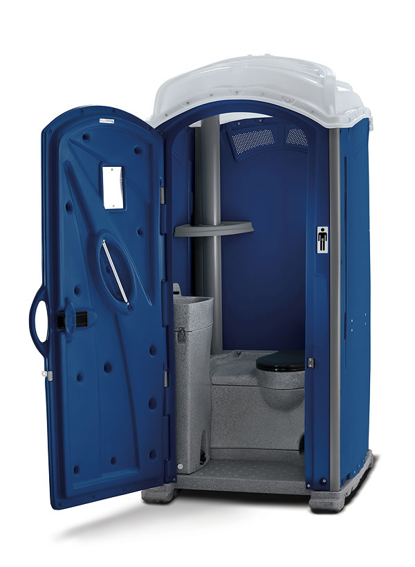Dark Blue Rotomolded Portable Toilet
