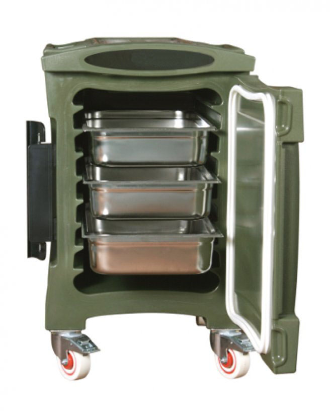 Rotomolded Catering Carts on Wheels